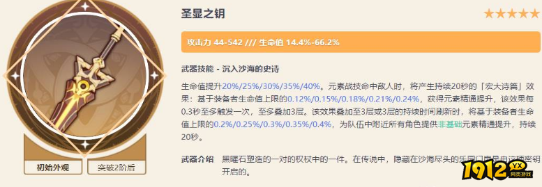 原神3.1妮露专武提升多大 原神3.1妮露专武介绍